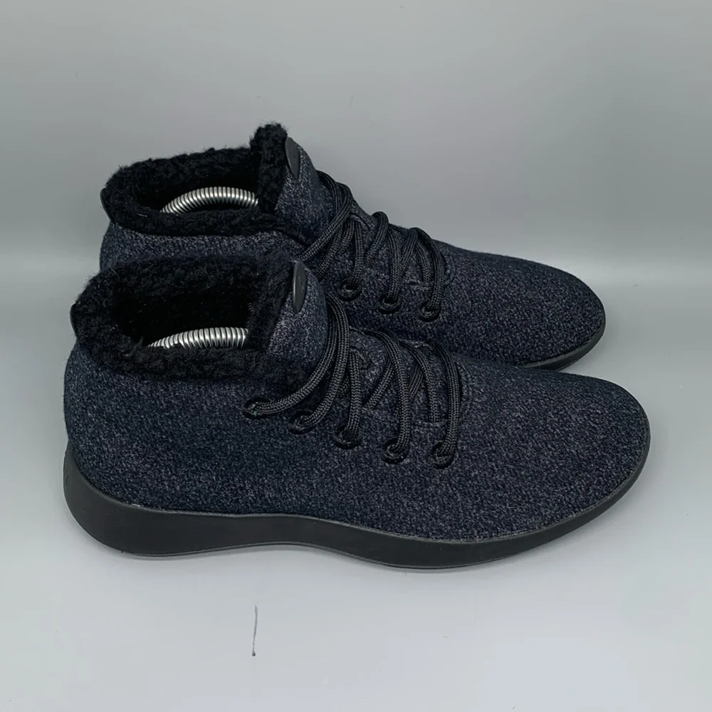 Allbirds WRum Wool Runner Up Mizzle Mid Running Shoes 0821NV1 Women's Sz 11